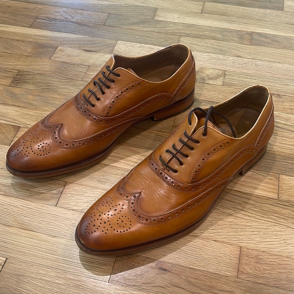Taft leather dress shoes